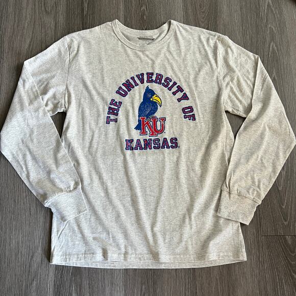 Blue 84 Other - The University of Kansas Long Sleeved T-Shirt Size L
